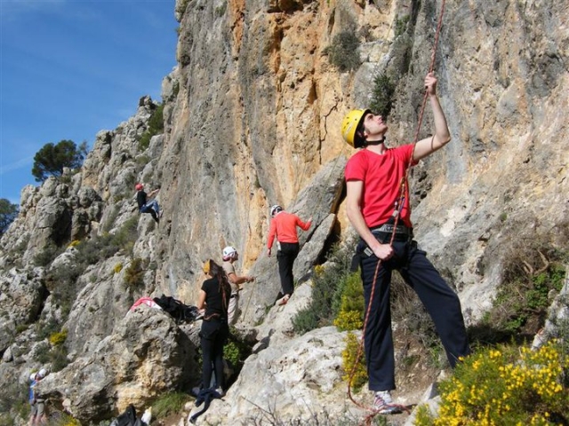 iniciacion a la escalada en Granada